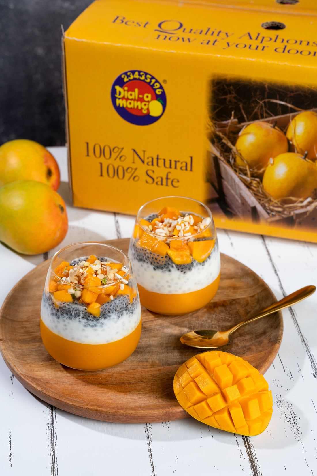 Mango Chia Pudding